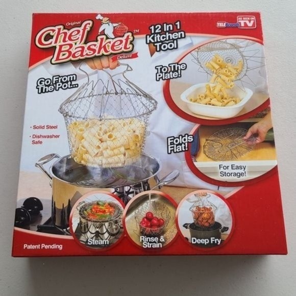 Original Chef Basket 12 in 1 Kitchen Tool NWT - Picture 2 of 3